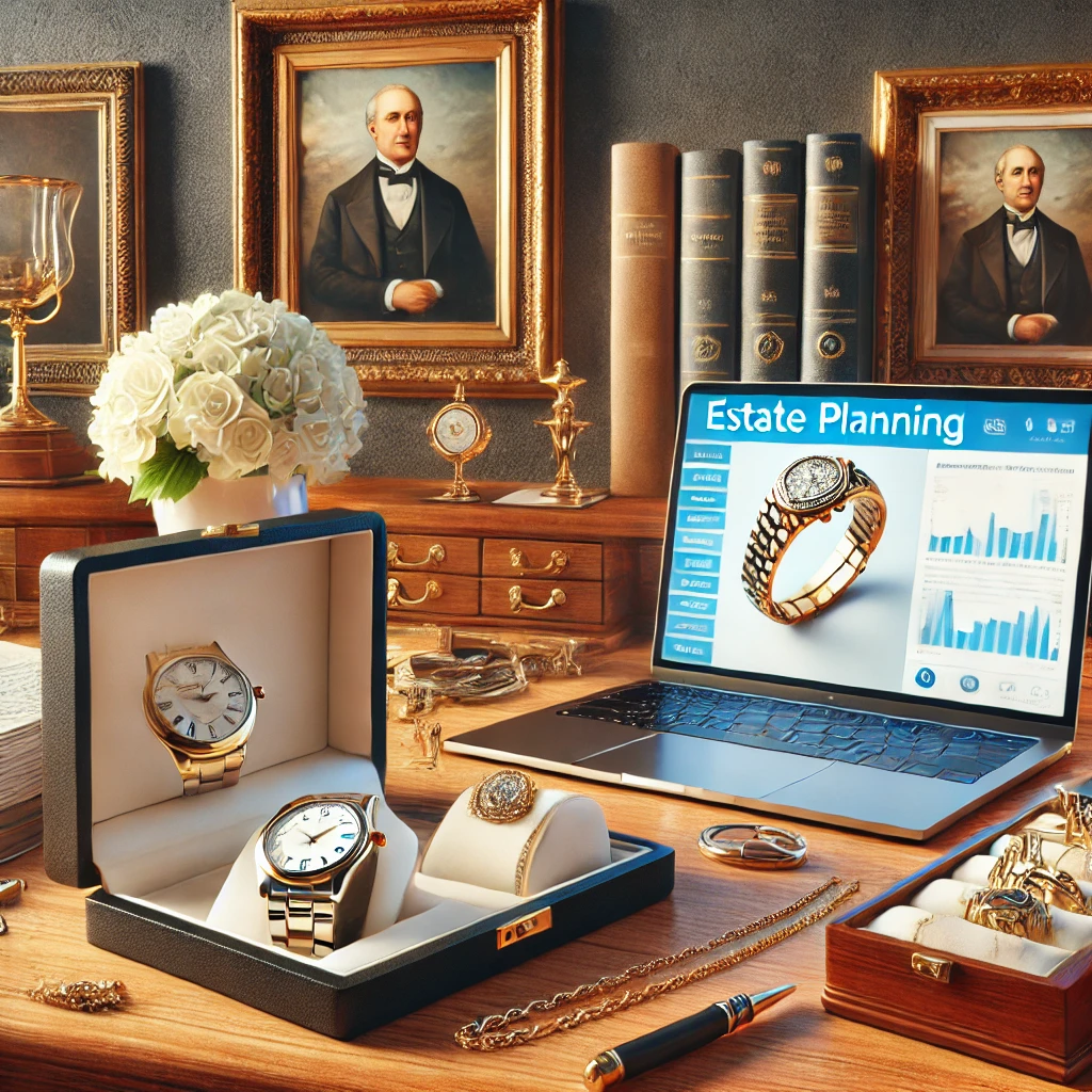 estate planning related to personal property such as watches, paintings, and jewelry.